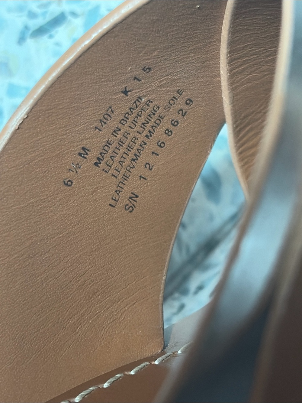 Tory Burch Silver Leather Criss Cross Mule Heels 6.5 - Picture 4 of 5
